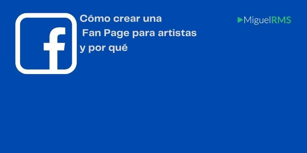 fanpage para artistas